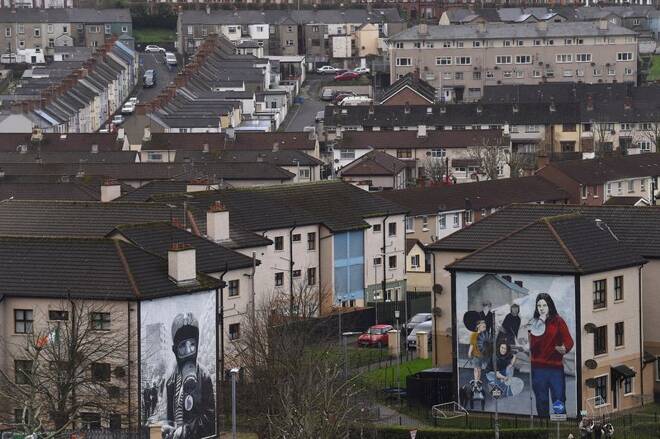 50th anniversary of the "Bloody Sunday" shootings, in Londonderry