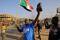 Rally marking the anniversary of the April uprising, in Khartoum