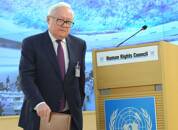 Russian Deputy Foreign Minister Ryabkov attends the Human Rights Council at the United Nations in Geneva