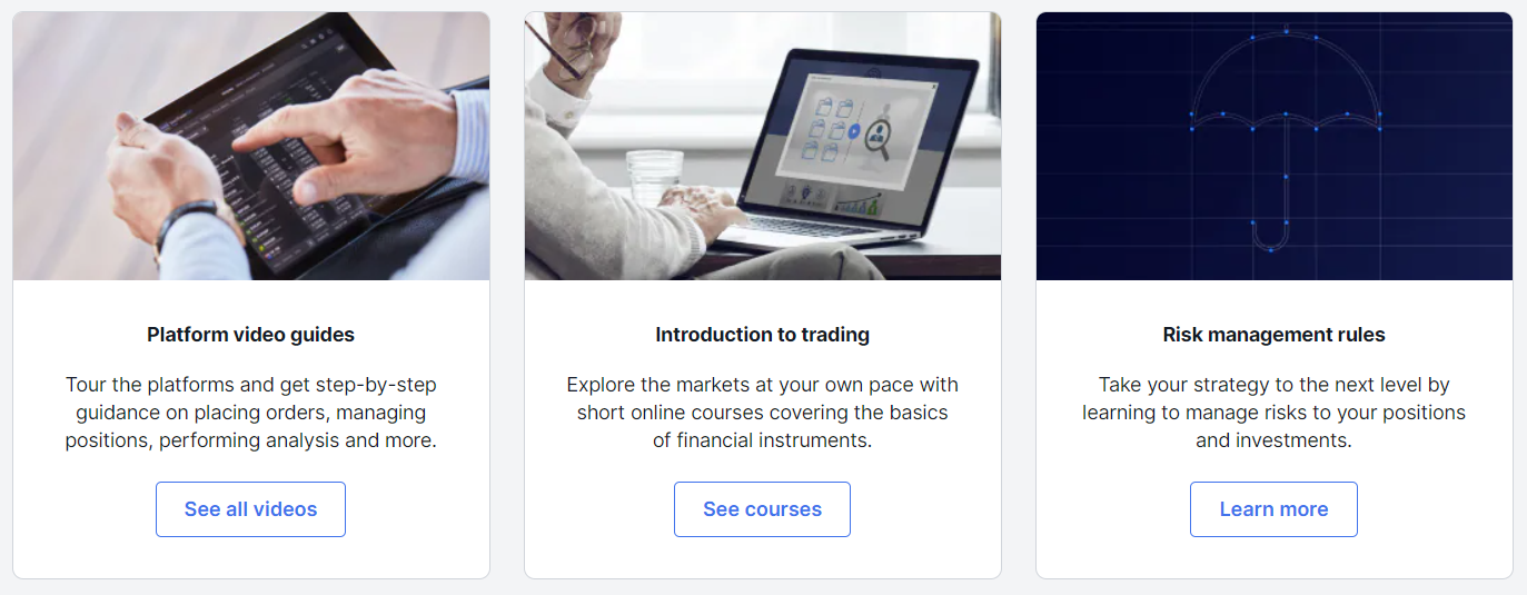 Saxo’s general educational content