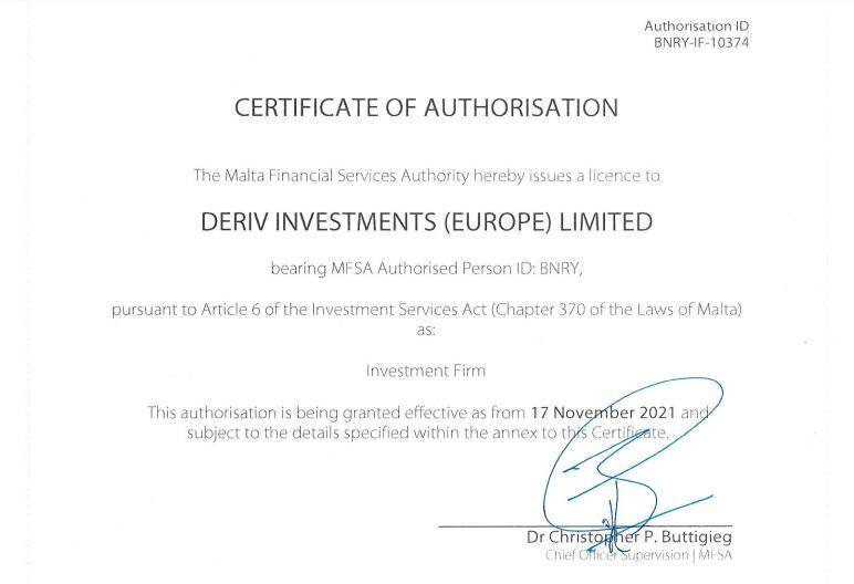 MFSA license