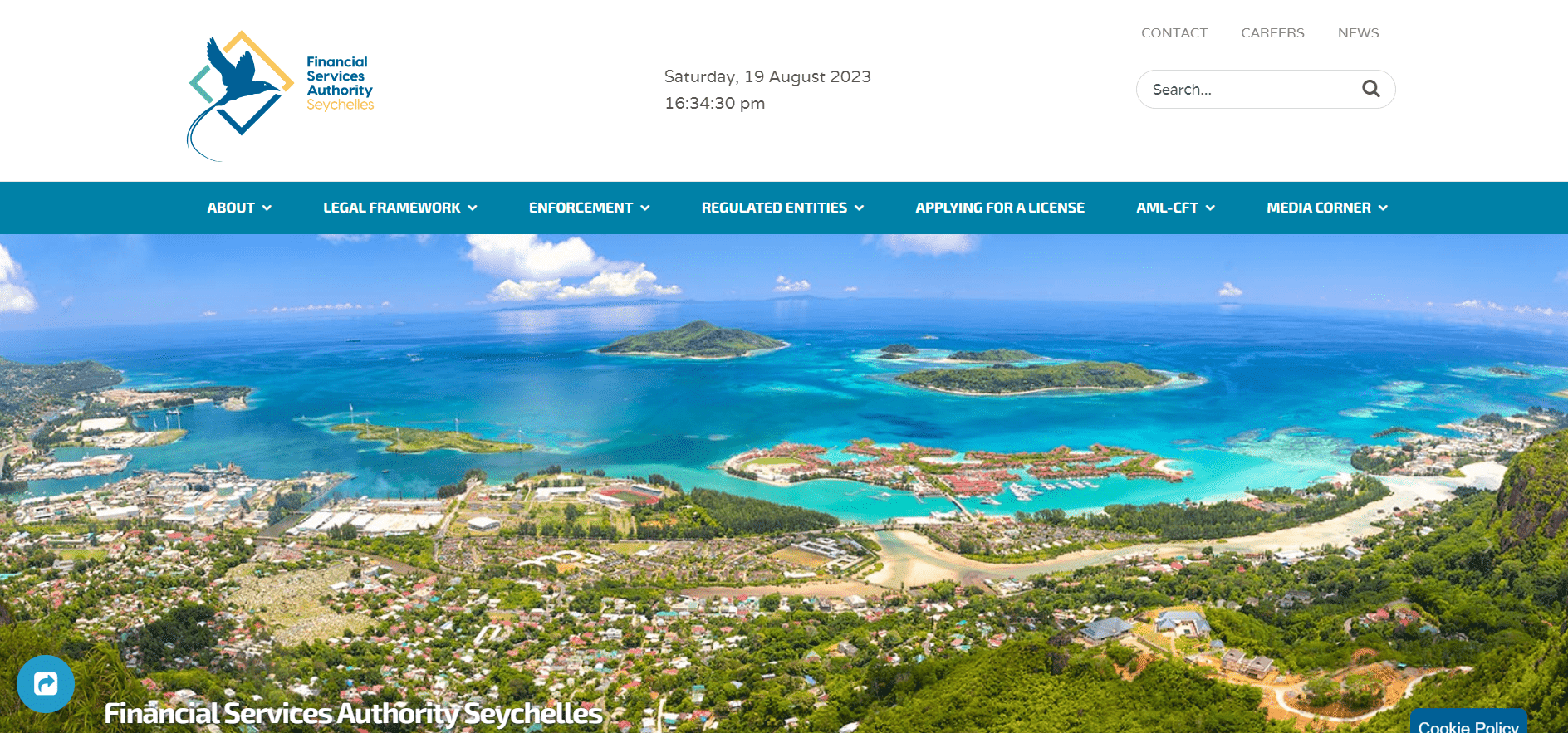 Seychelles FSA Website