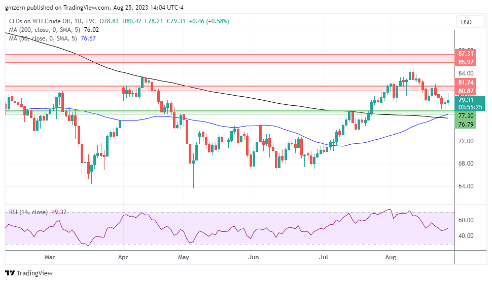 Natural Gas, WTI Oil, Brent Oil Forecasts - Oil Moves Higher As Traders ...