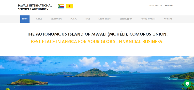 Mwali International Services Authority (MlSA)