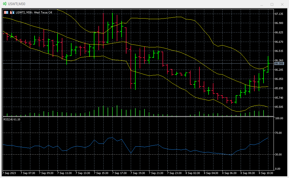 Charts in MetaTrader
