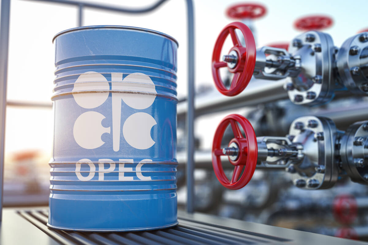 OPEC logo on crude oil barrels, FX Empire