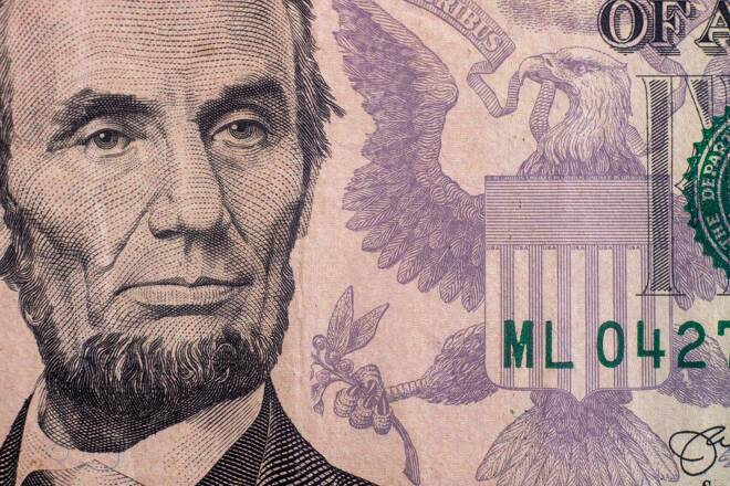 US Dollar and Lincoln face, FX Empire