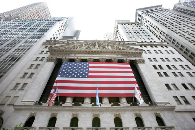 Wall Street and US Flag, FX Empire