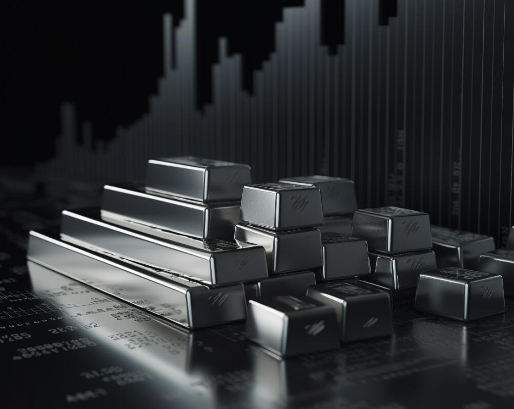 Silver Price Forecast For 2024 Rate Cuts May Push Silver Towards 30   Silver Bar With Financial Chart 