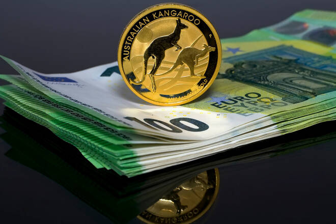 Australian dollar bills and coin, FX Empire