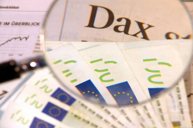 Dax Index, FTSE-100 Index, Stoxx 600 Index