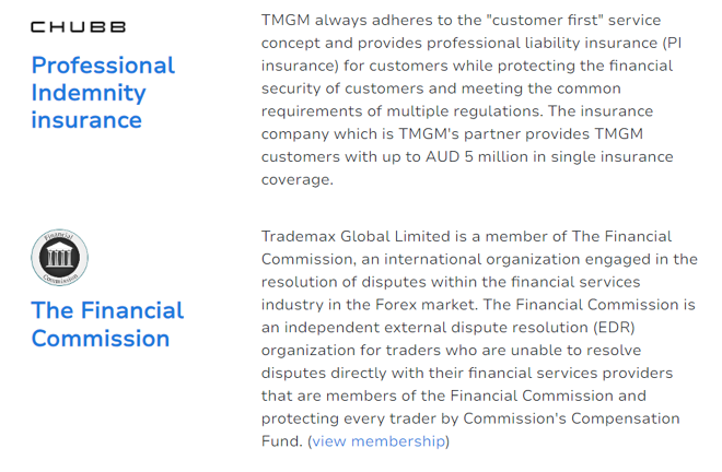 TMGM’s multilayered protection