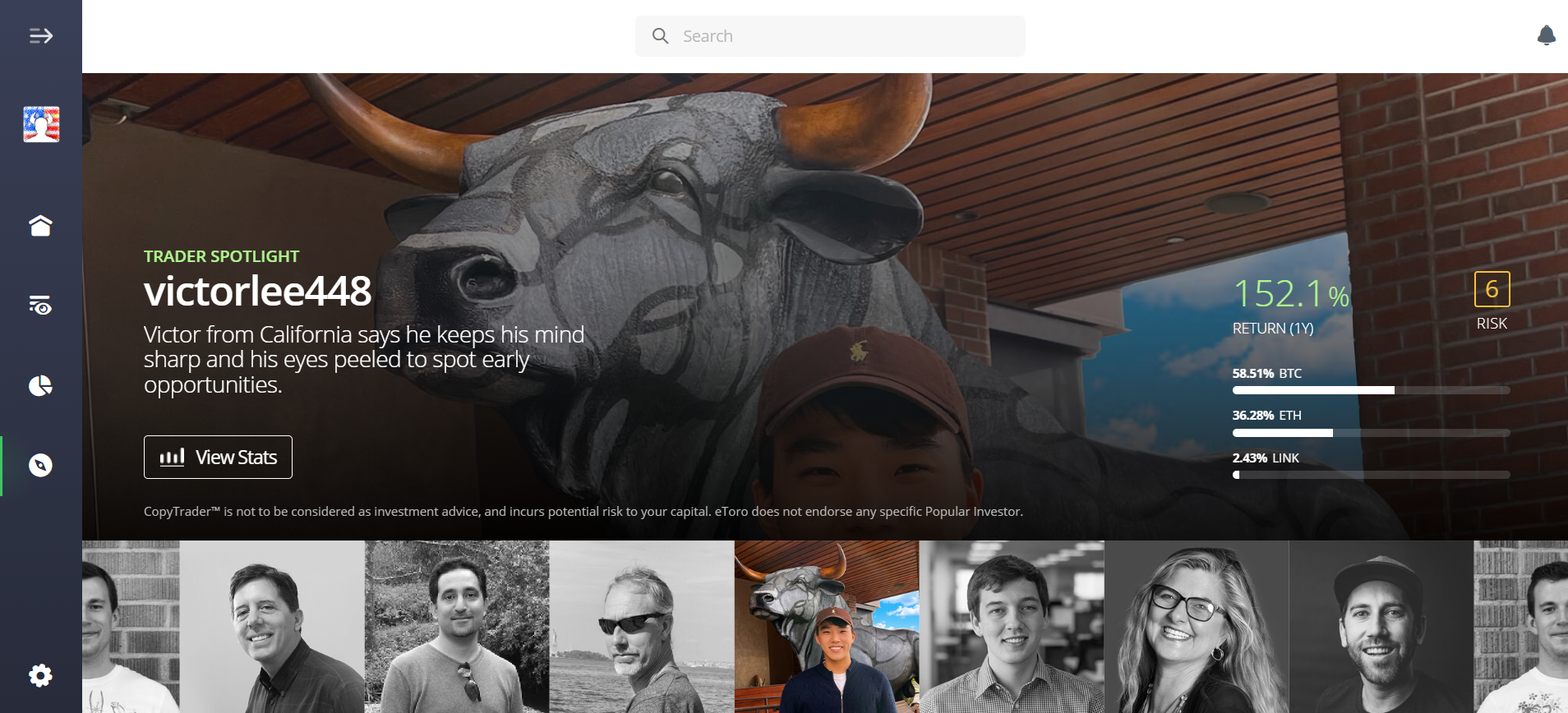 eToro US CopyTrader 