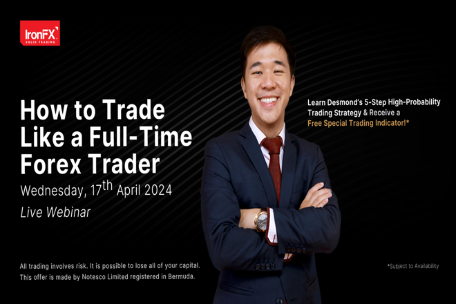 How to Trade Like a Full Time Forex Trader with Desmond Leong and IronFX, FX Empire