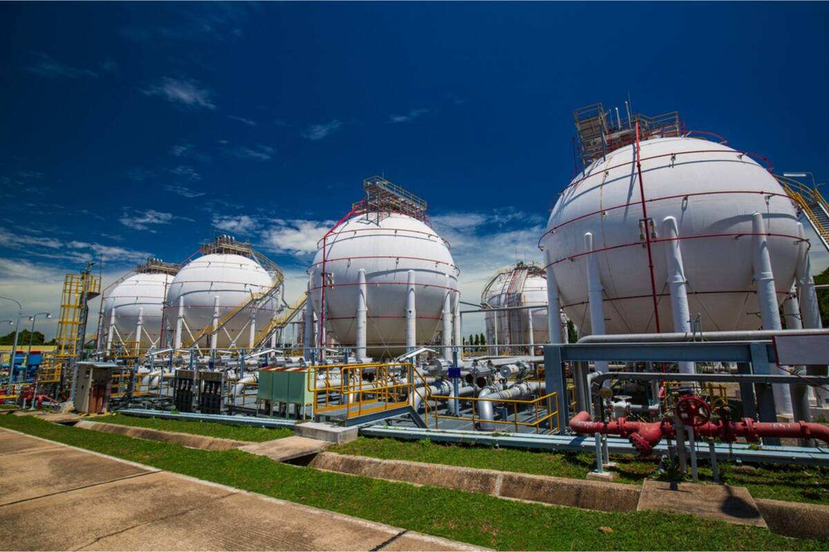 Natural Gas tanks, FX Empire