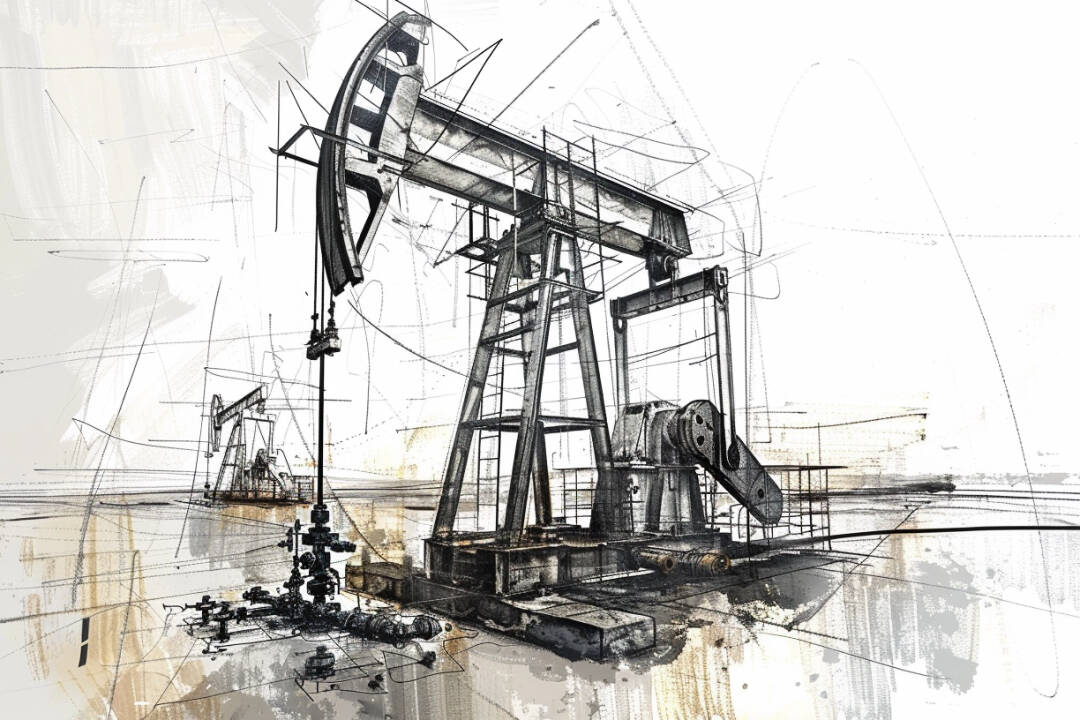 Crude oil pumpjack, FX Empire