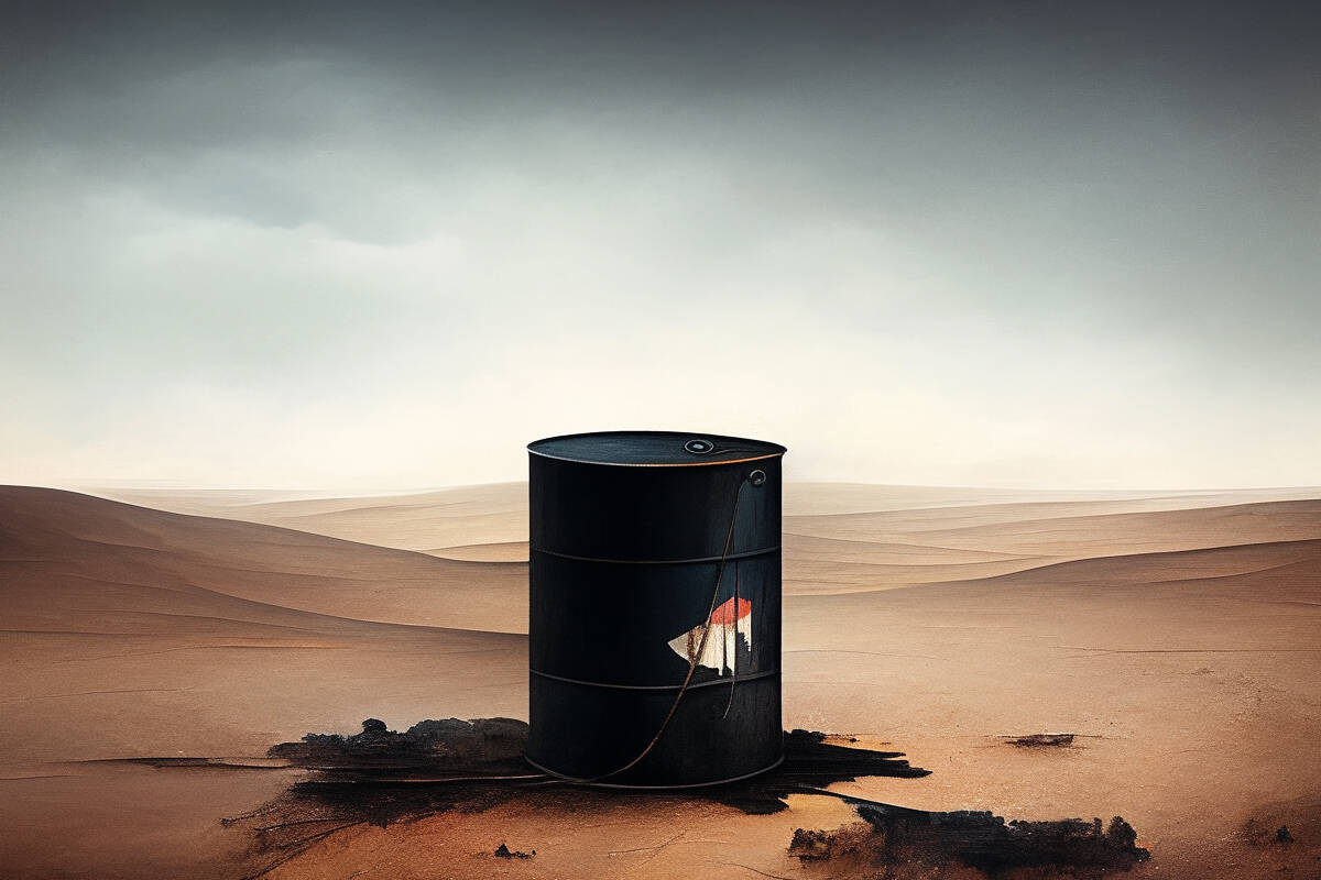 Crude oil barrel, FX Empire