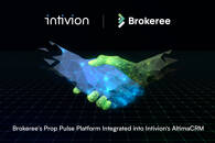 Invition and Brokeree shake hands, FX Empire