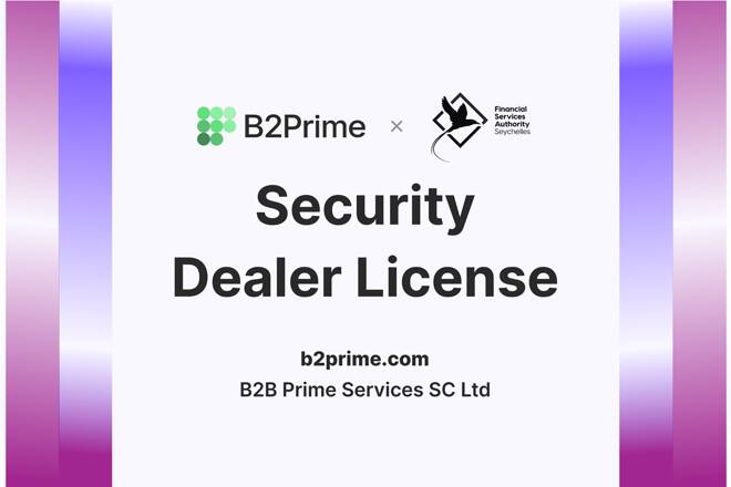 B2Prime obtains the Security Dealer License, FX Empire