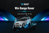 Range Rover Contest Banner from Exclusive Markets, FX Empire