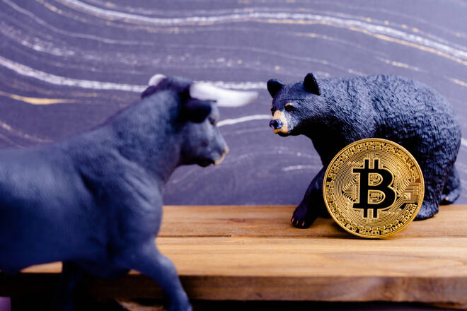 Bitcoin and bull vs bear, FX Empire