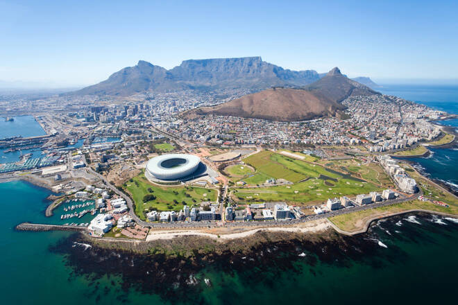 Overall aerial view of Cape Town, FX Empire