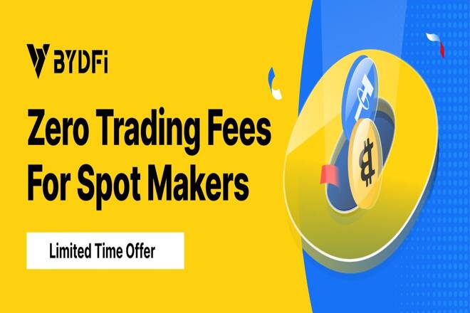 Zero Trading Fees for Spot Markets at BYDFi. FX Empire