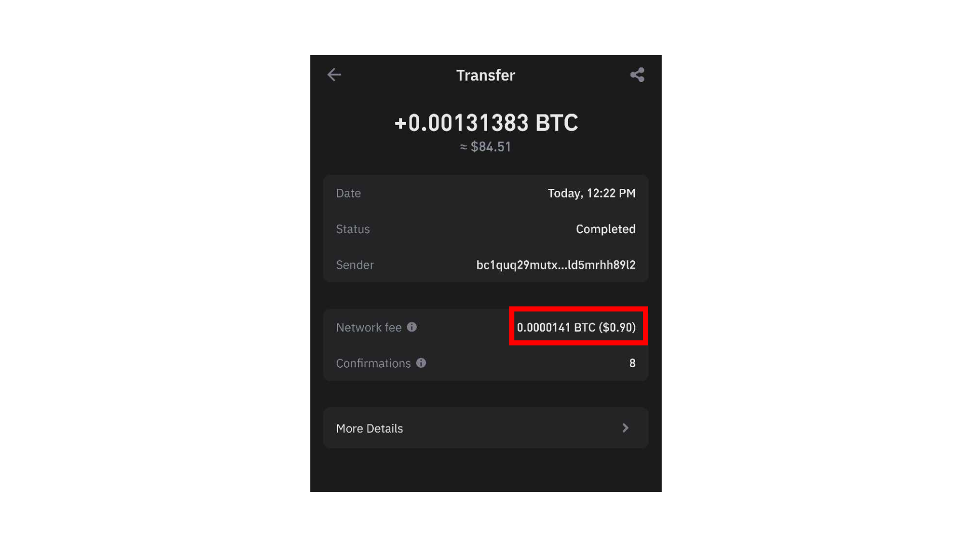 Trust wallet Confirmation