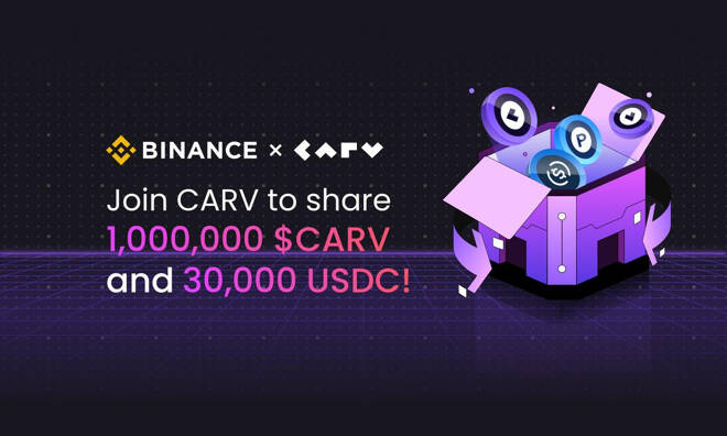 CARV Launches Campaign with Binance Web3 Wallet