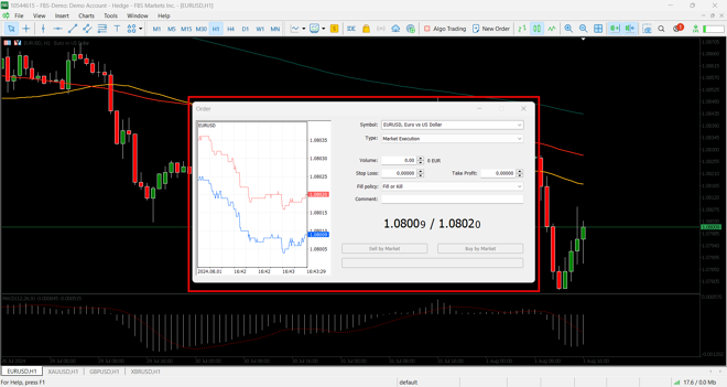 MT5 Desktop Order Ticket