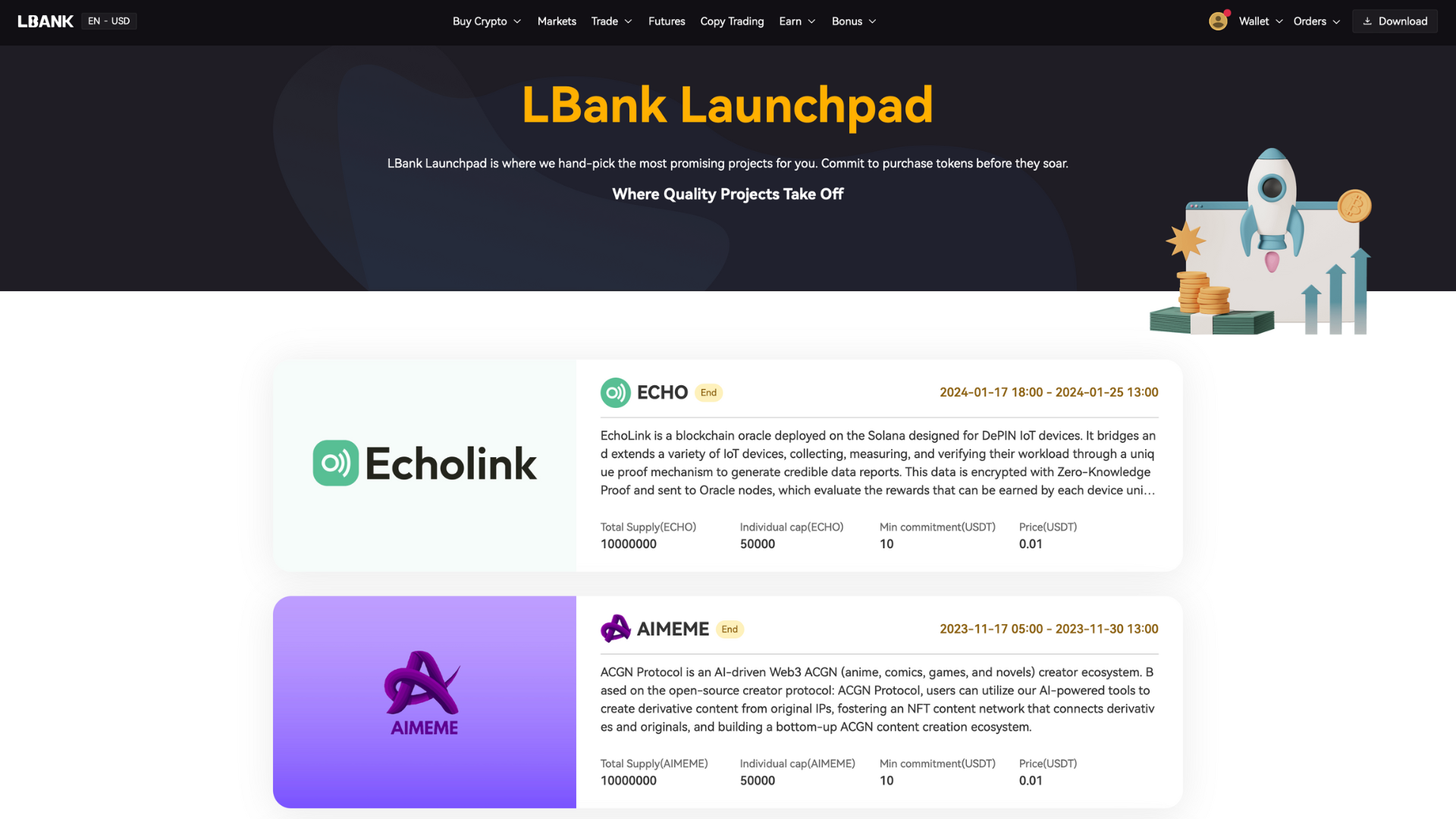 LBank Launchpad