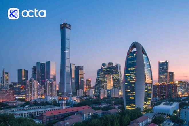 Octa logo on Chinese city, FX Empire