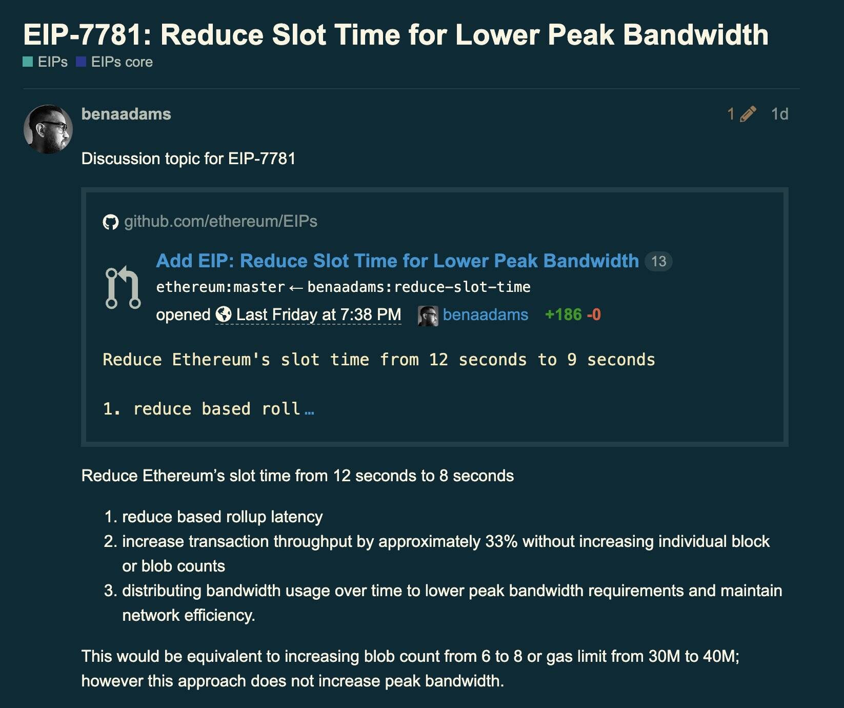 EIP-7781 proposal snapshot