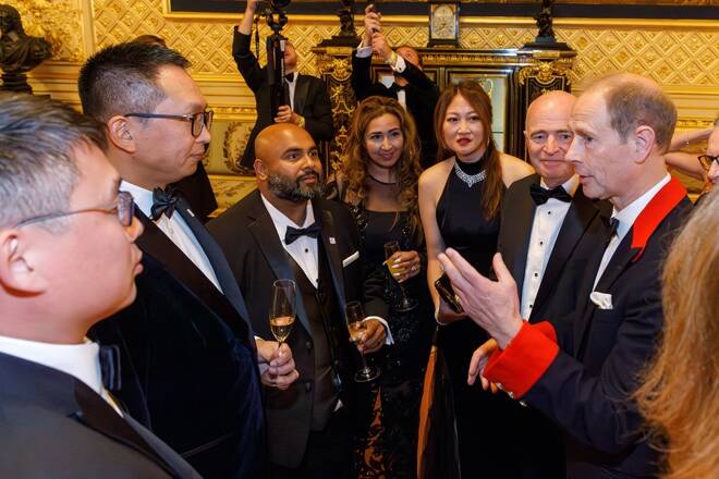 ATFX team and Prince Edward, FX Empire
