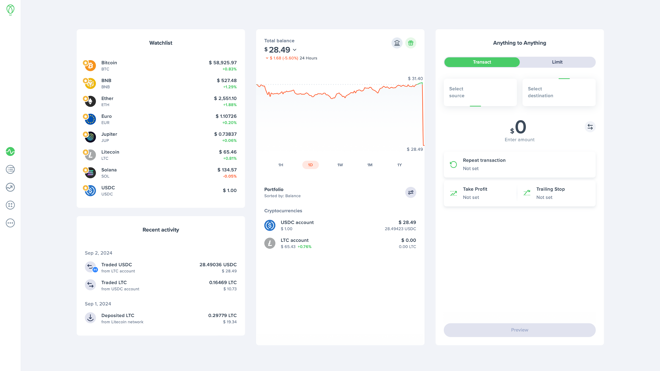 Uphold Desktop Platform