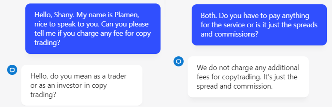 My conversation with JustMarkets’ customer support