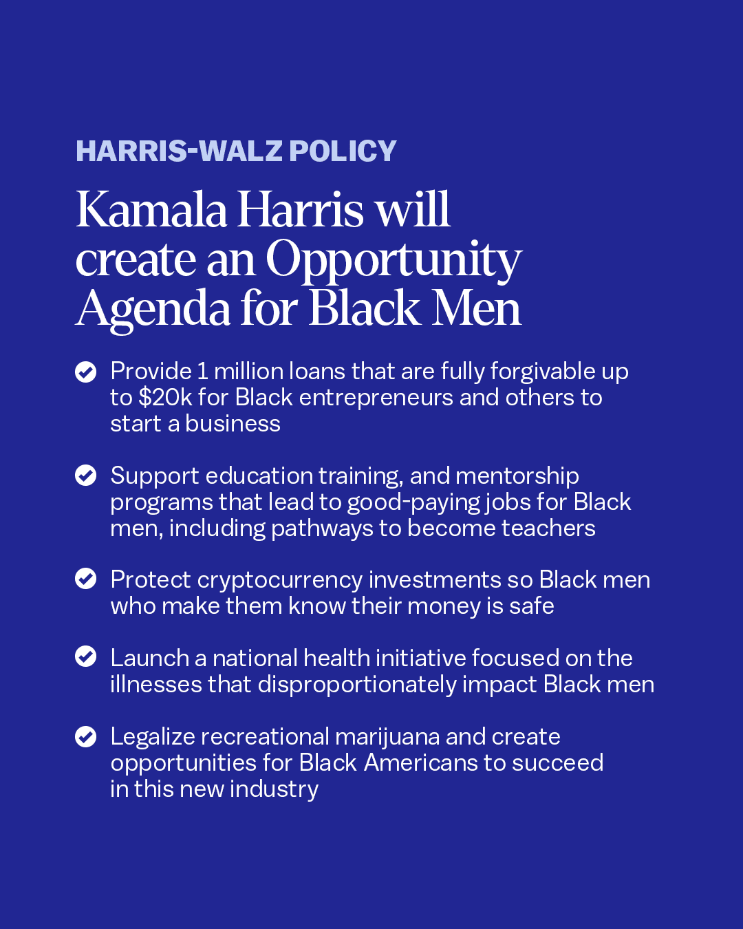 Kamala Harris Policy Agenda | Source: X.com/KamalaHarris