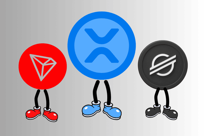 XRP XLM TRX analysis