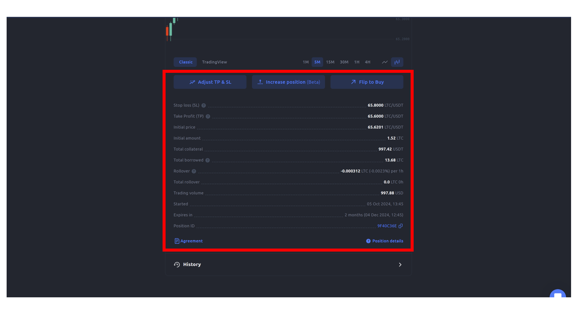 YouHodler Position Breakdown