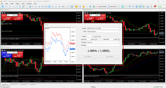 MT5 desktop order ticket