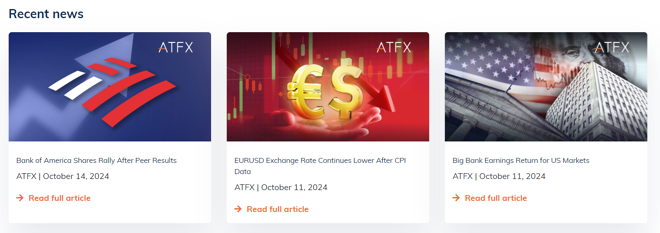 ATFX daily market news