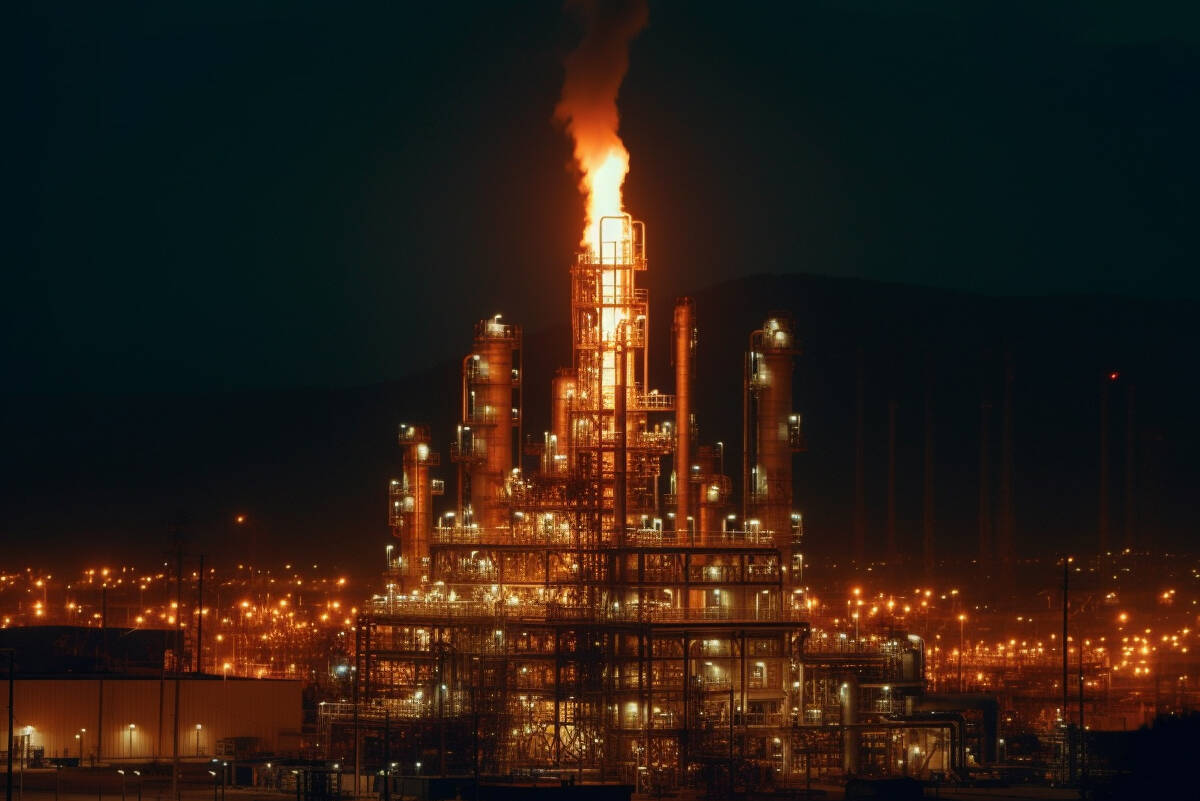 Natural gas plant. FX Empire