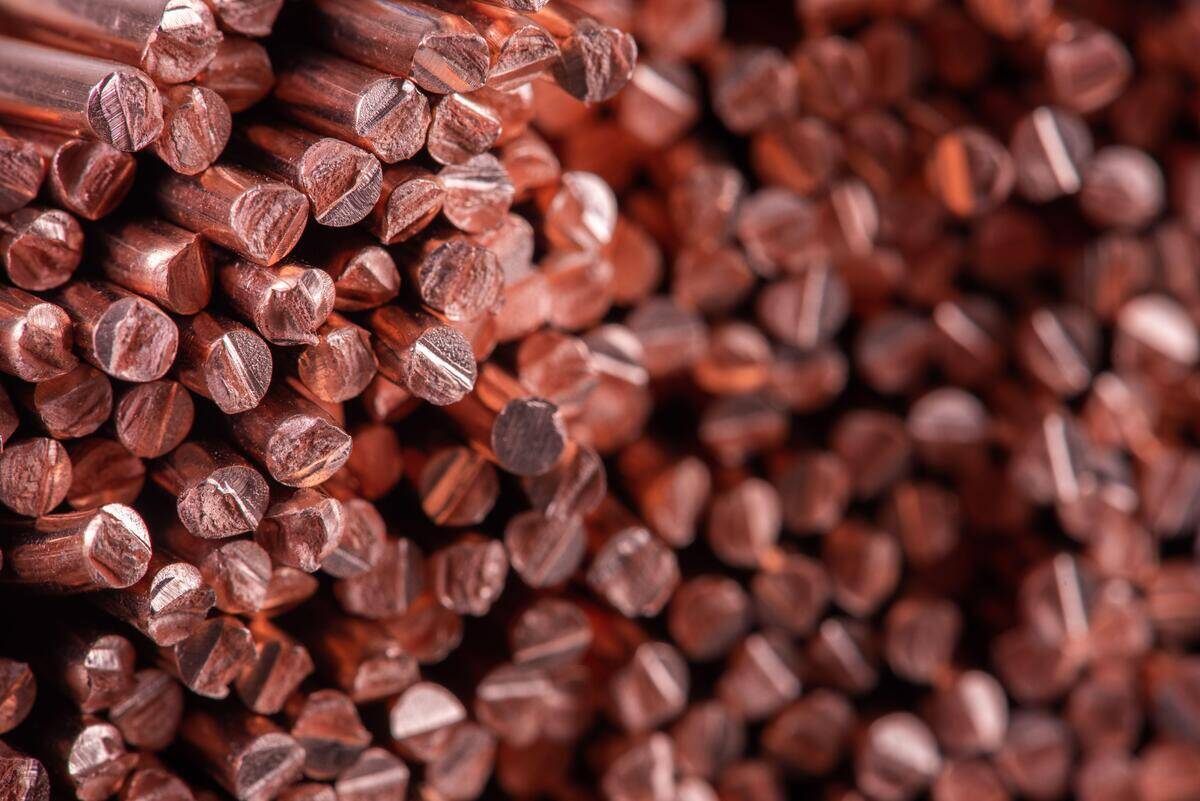 Copper wire raw materials. FX Empire