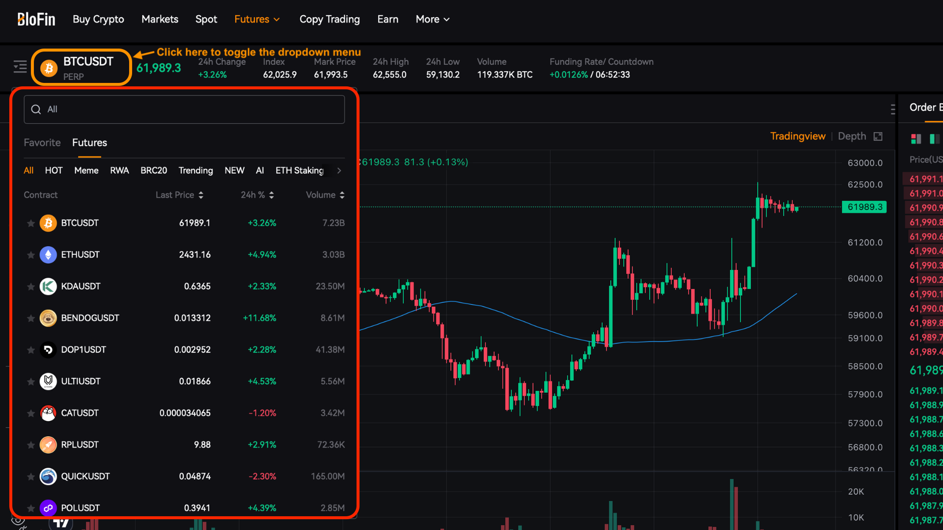 Desktop Market Search