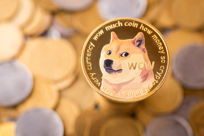 Dogecoin (DOGE) Elliott Wave Analysis: Cup and Handle Suggests Price Bottom