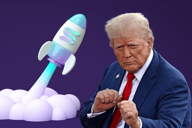 Donald Trump Solana 2025