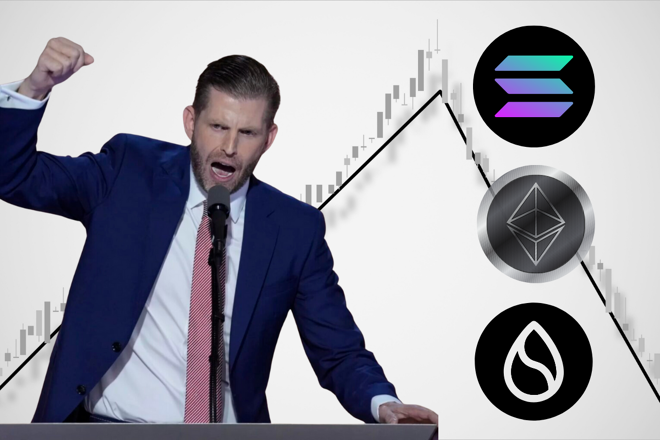 Eric Trump Solana Ethereum Sui