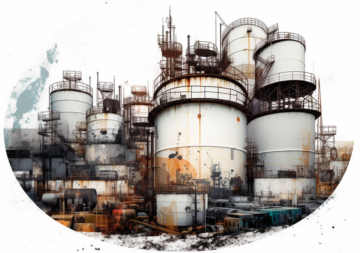 Crude oil tanks. FX Empire