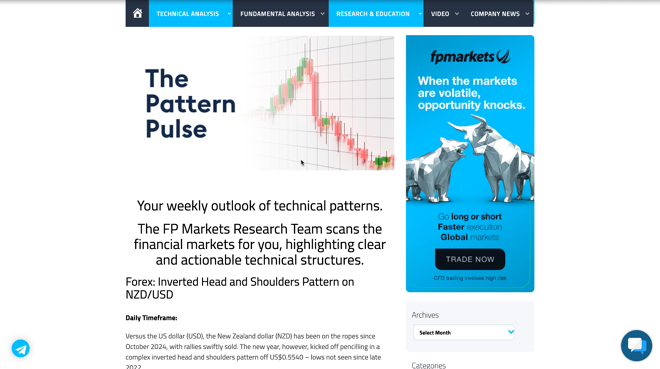 FP Markets technical analysis