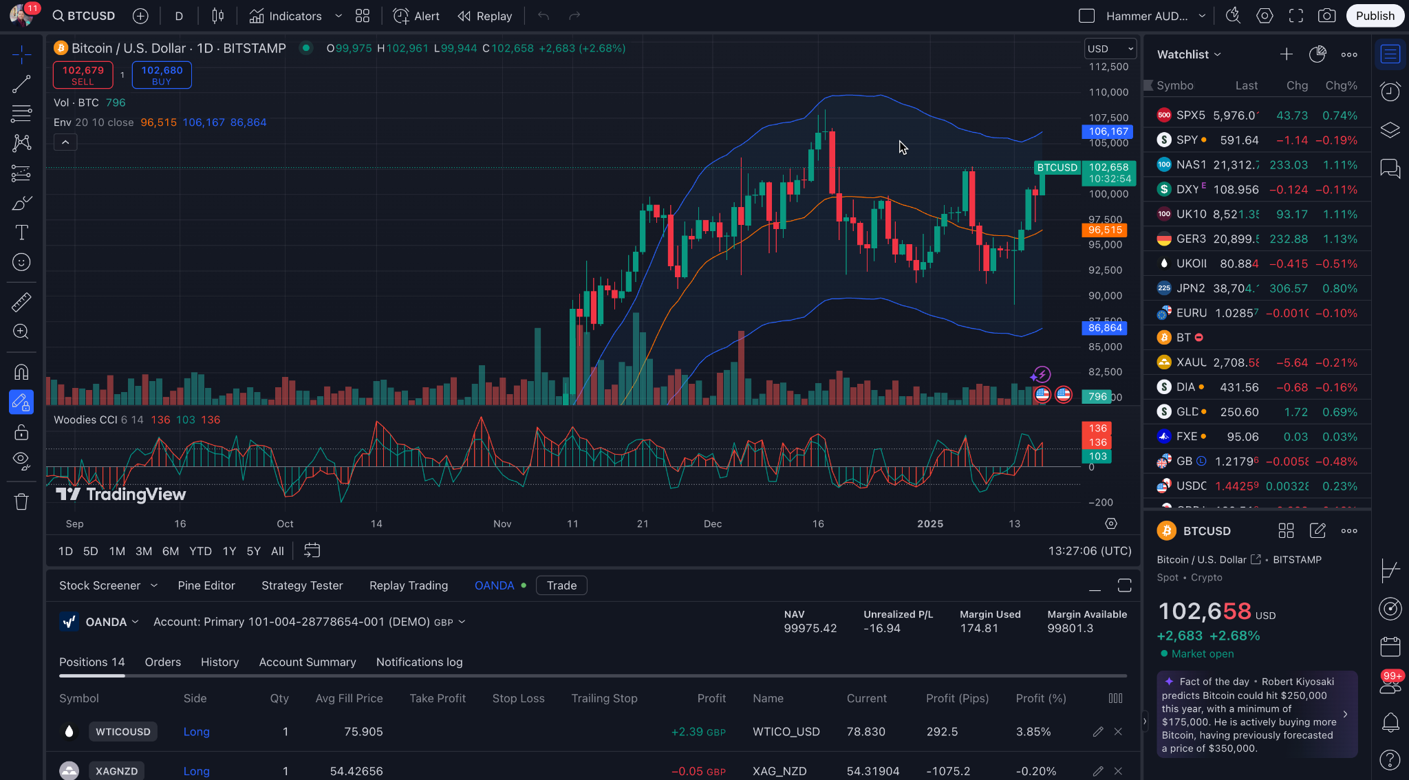 TradingView platform